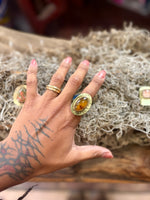 Amber Sun Ring