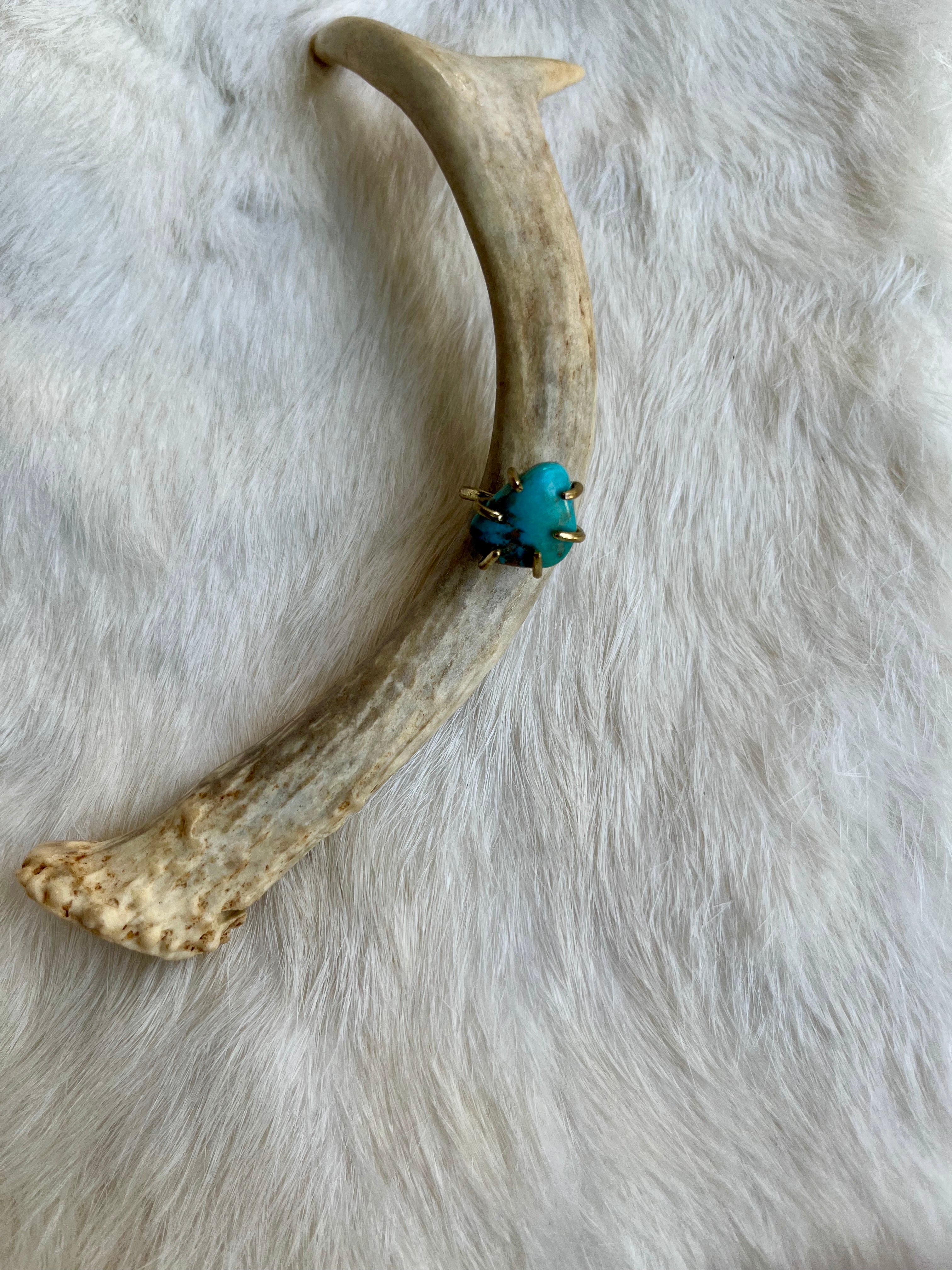 Turquoise 6 Prong Ring 2