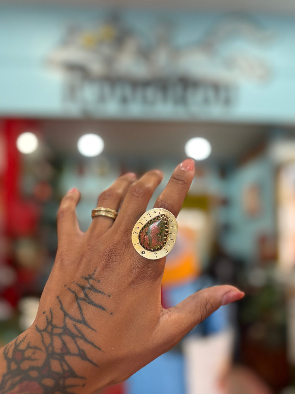 Unakite Balance Ring