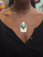 Malachite Chrysocolla Alchemy Necklace