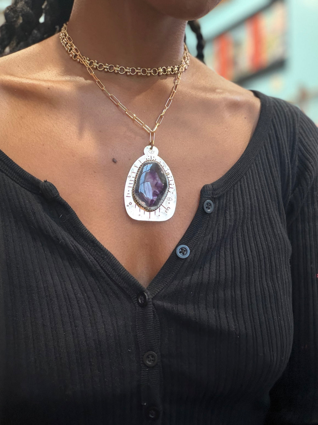 Amethyst Oracle Necklace