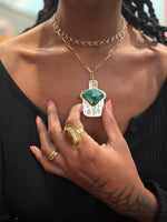 Malachite Chrysocolla Alchemy Necklace
