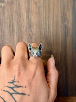 Sphinx Cat Bite Ring