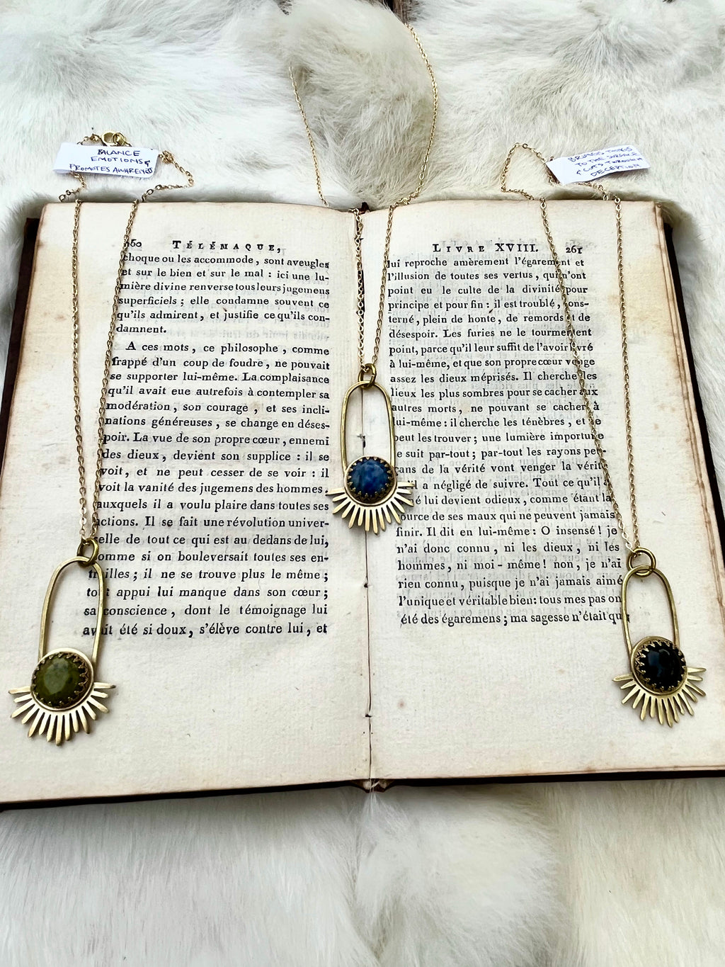 Black Obsidian Aten Sundrop Necklace First Light