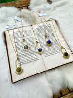 Blue Spot Jasper Aten Sundrop Necklace First Light