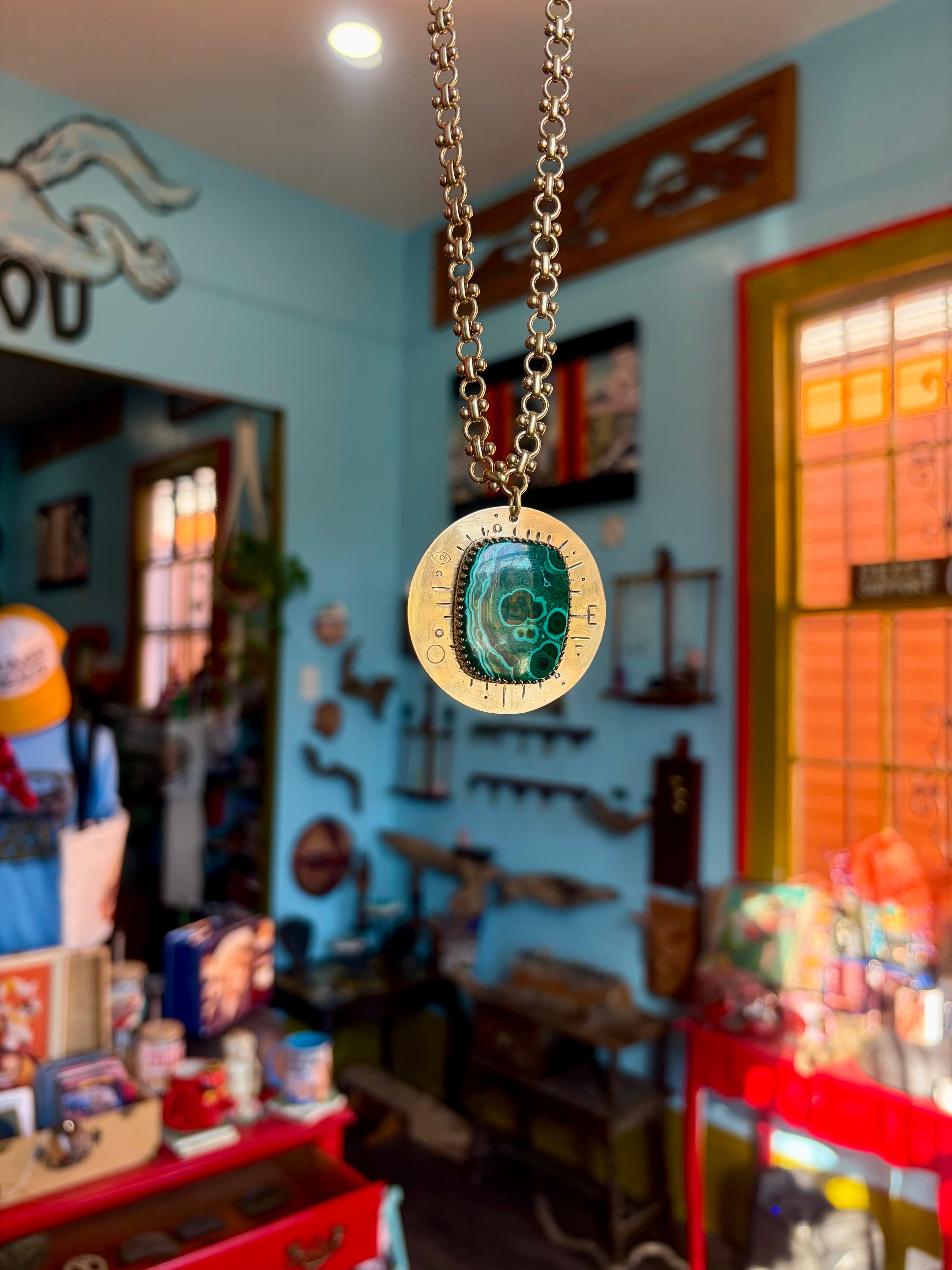 Malachite State of Mind Necklace