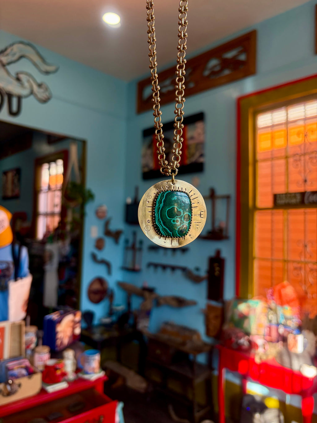 Malachite State of Mind Necklace