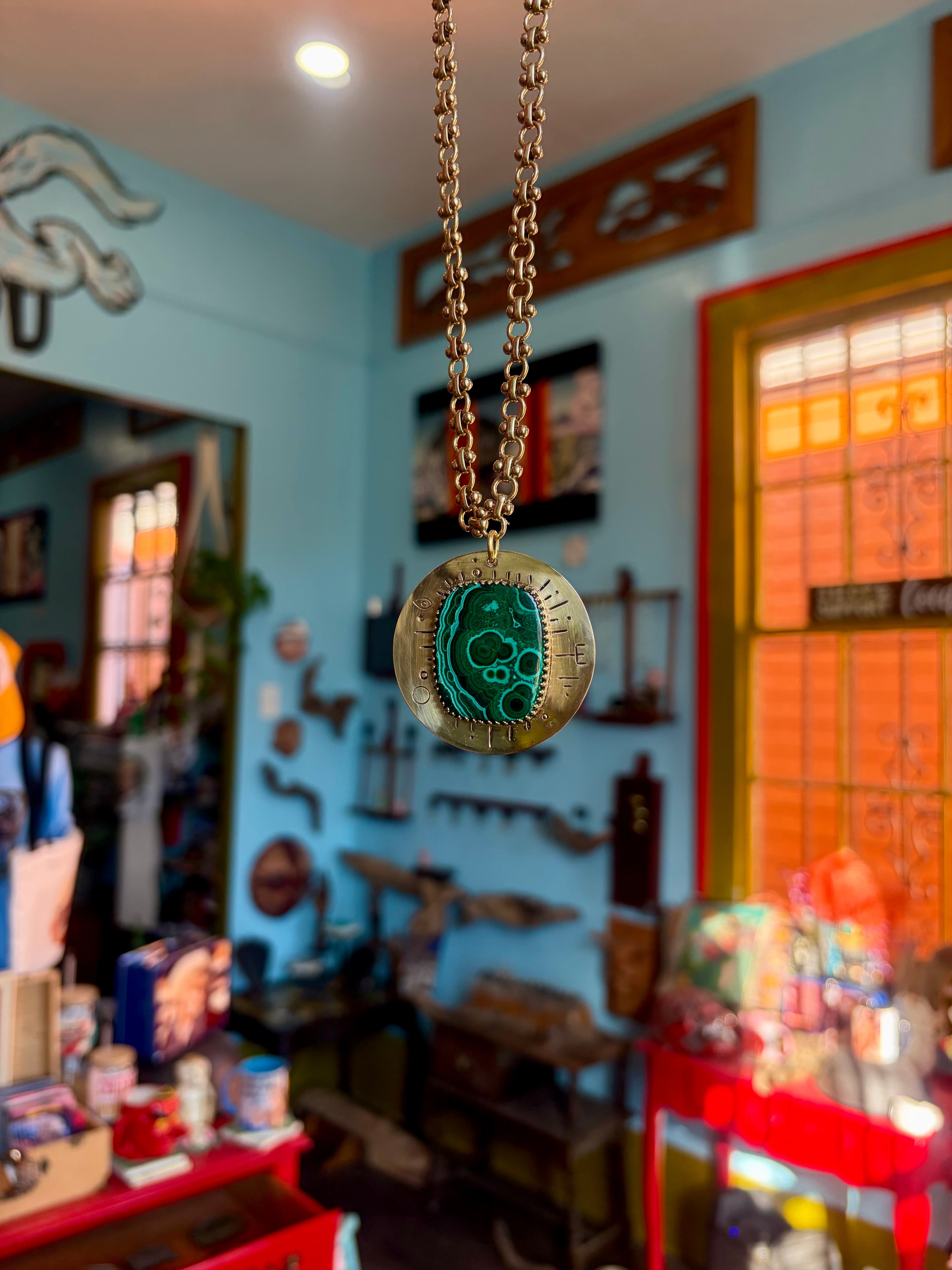 Malachite State of Mind Necklace