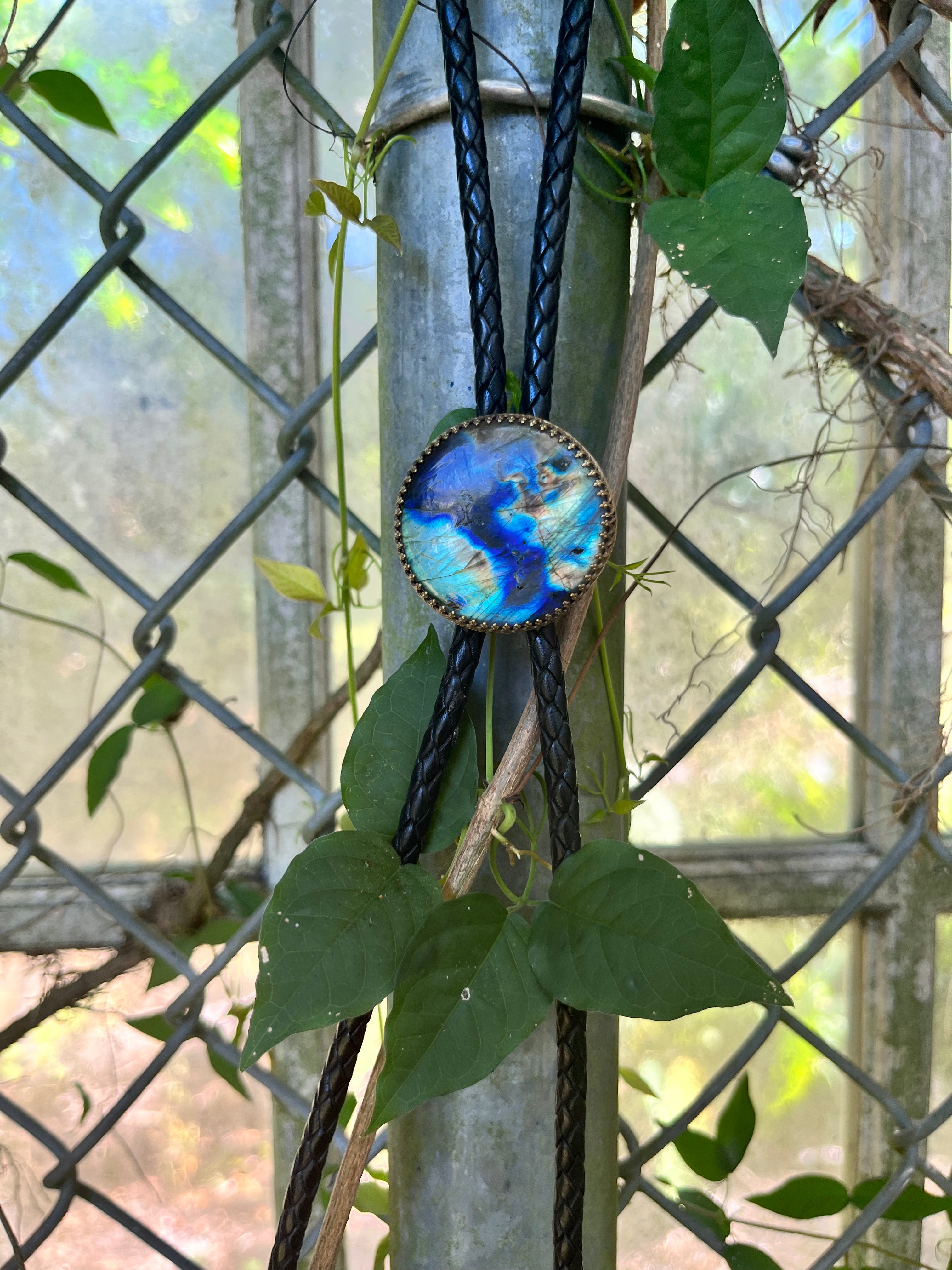 Labradorite Bolo-tie