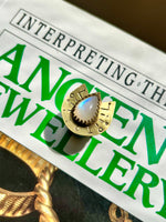 Rainbow Moonstone Wings Ring