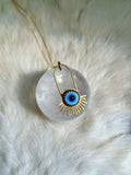 Nazar/ Evil Eye Aten Sundrop Necklace First Light