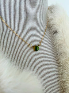 Watermelon Tourmaline Be Love Necklace