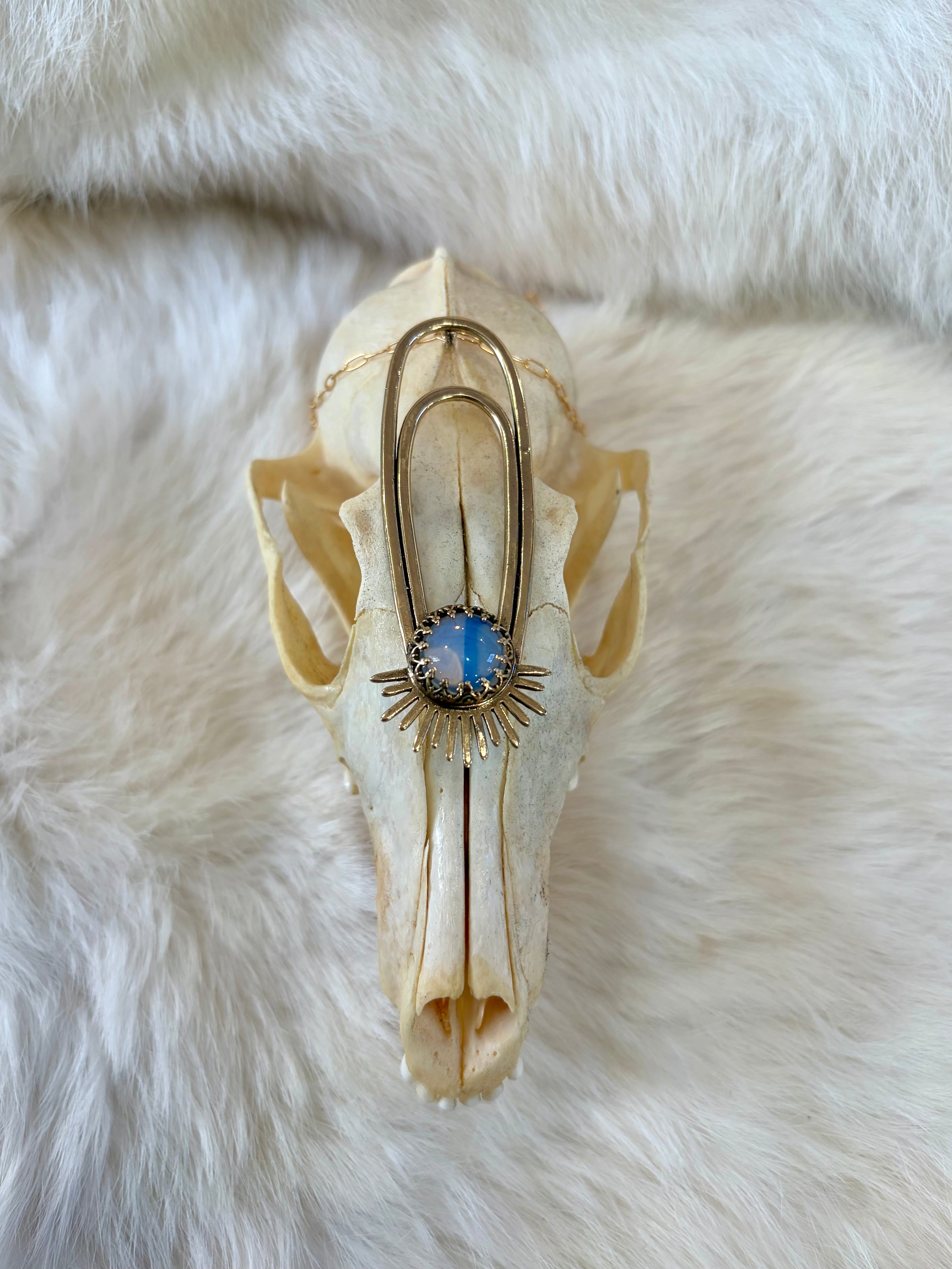 Opalite Aten Sundrop Necklace Solar Seed