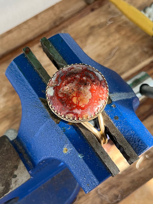 Crazy Lace Agate Magic Hour Cuff