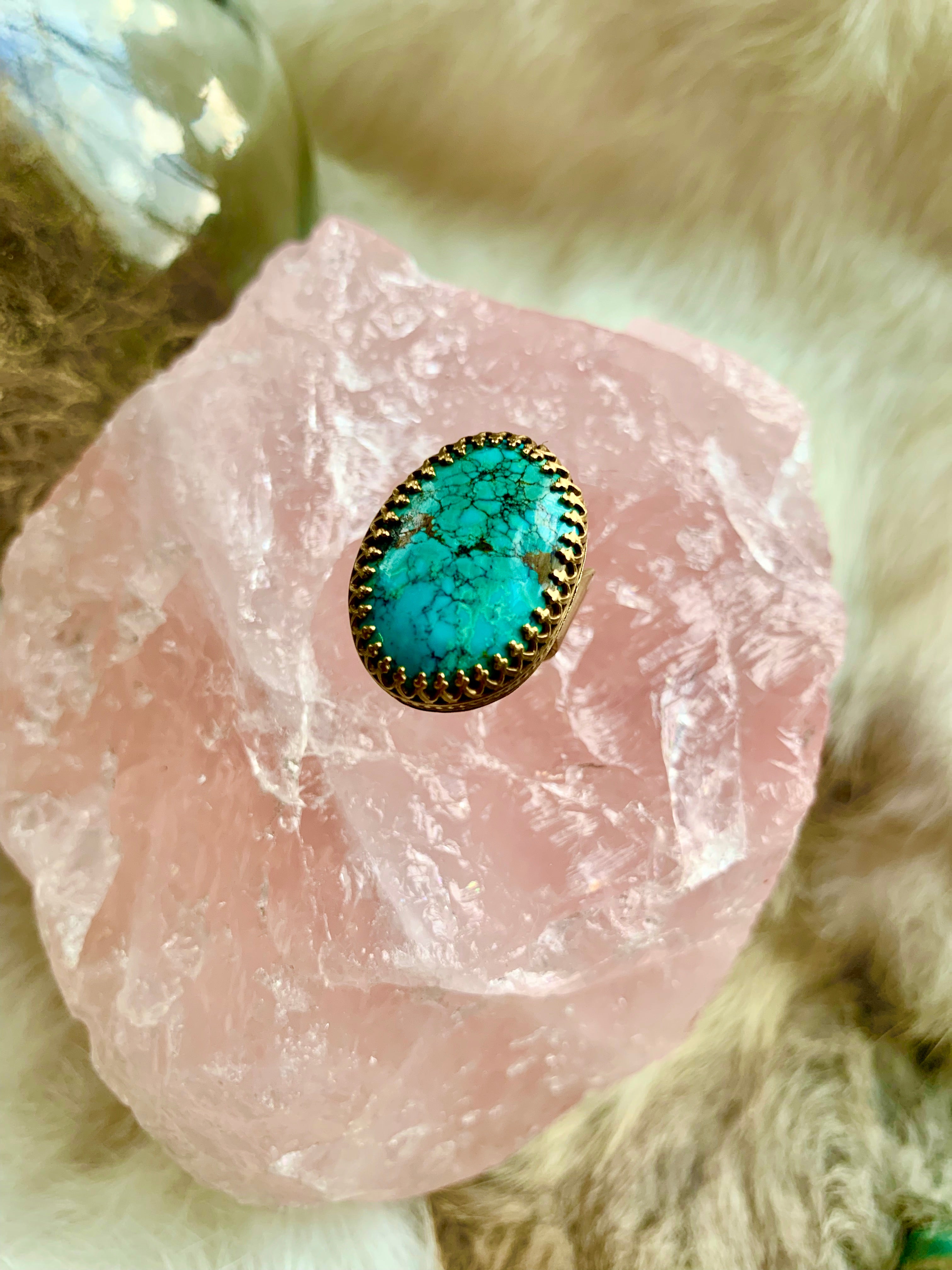 Turquoise 6000 BCE Ring