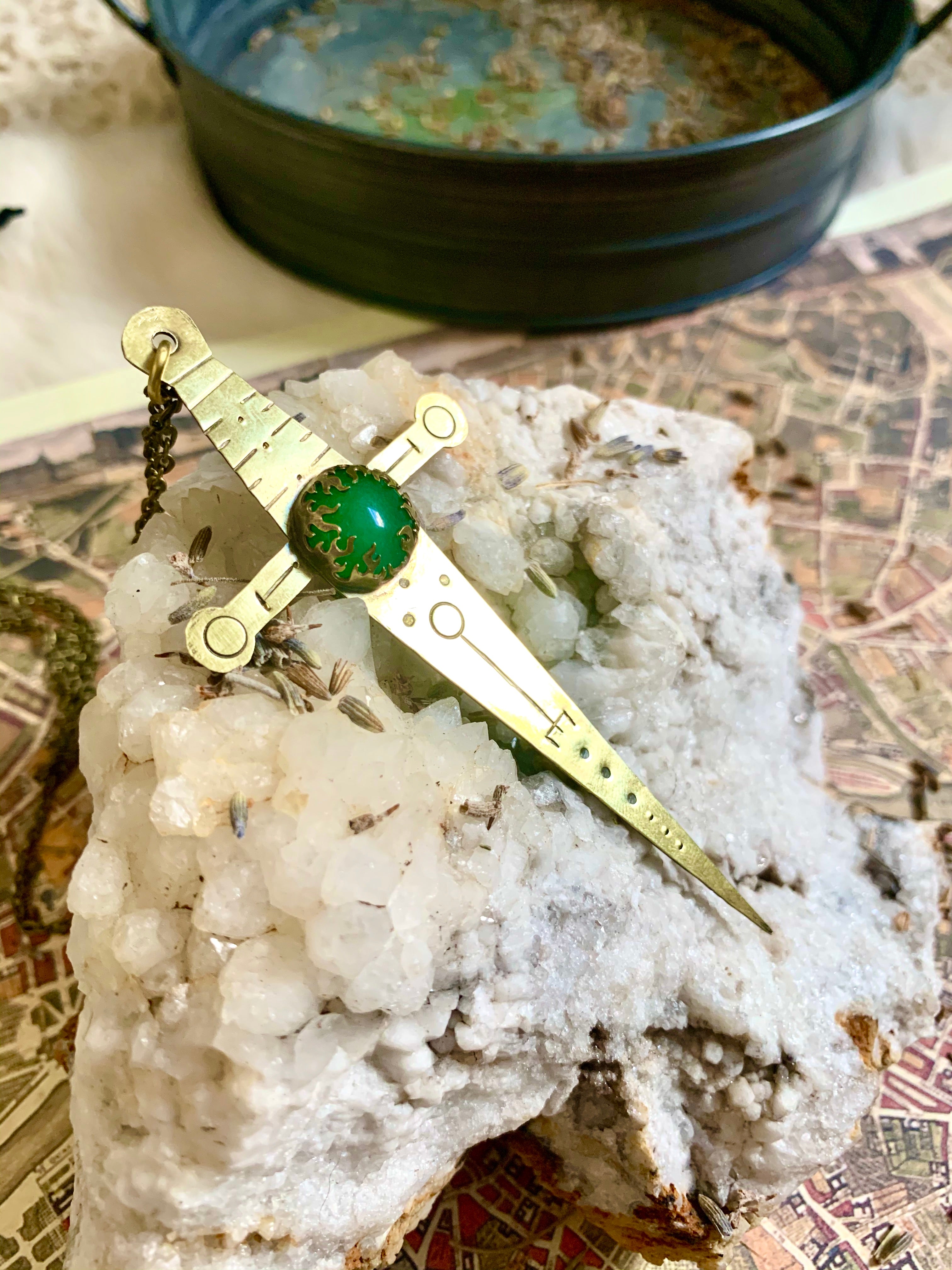 Dagger for your Loss Necklace