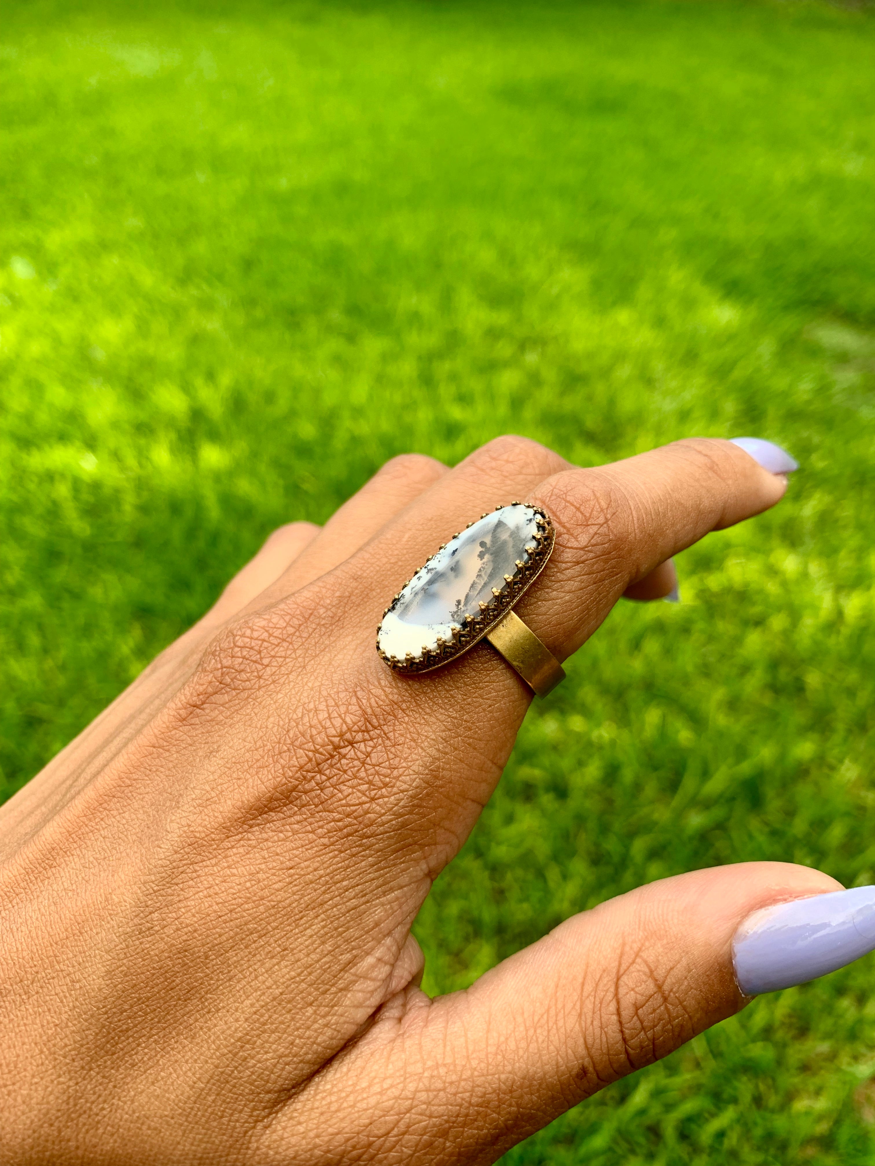 Dendritic Agate Stability in Strife Ring
