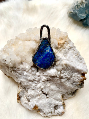 Lapis Lazuli Soul Shield Necklace