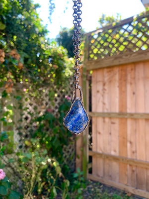Lapis Lazuli Soul Shield Necklace
