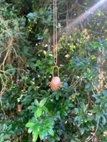 Rose Quartz Aten Sundrop Necklace First Light