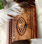 Carnelian Ray of Light Ring